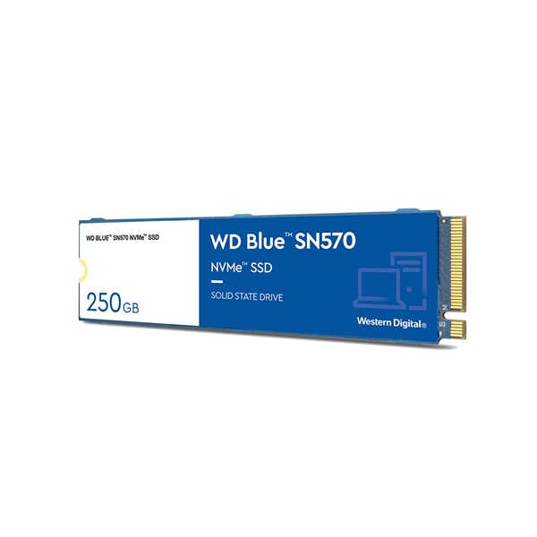Western Digital 250GB M.2 2280 SN570 NVMe Blue (WDS250G3B0C) SSD