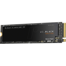 Western Digital 250GB M.2 2280 Black SN750 NVMe (WDS250G3X0C) SSD