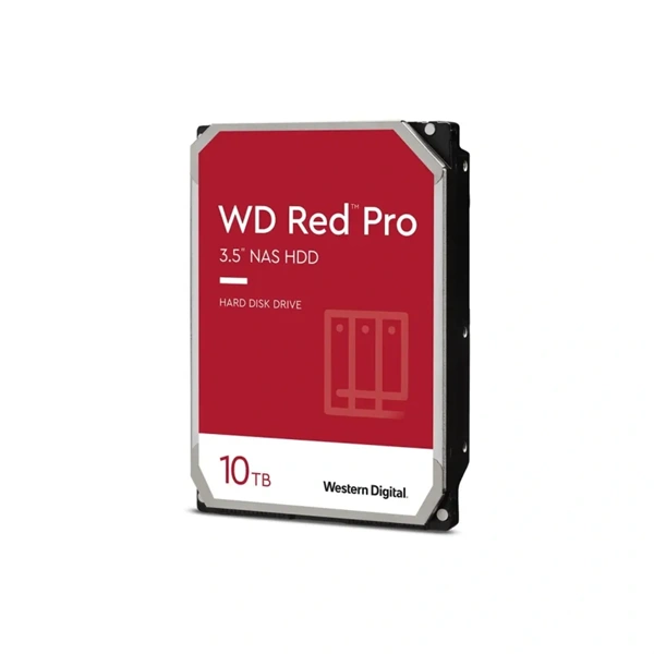 Western Digital 3,5" 10000GB belső SATAIII 7200RPM 512MB RED PRO WD103KFBX winchester 5 év