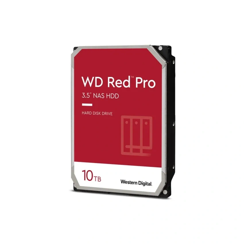 Western Digital 3,5" 10000GB belső SATAIII 7200RPM 512MB RED PRO WD103KFBX winchester 5 év