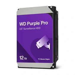 Western Digital 3,5" 12TB belső SATA 6Gb/s 7200RPM 256MB Purple Pro WD122PURP winchester
