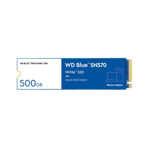 Western Digital 500GB M.2 2280 SN570 NVMe Blue (WDS500G3B0C) SSD
