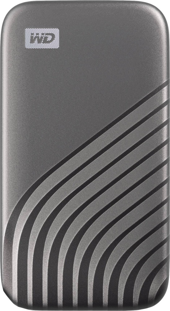 Western Digital 500GB USB 3.2 My Passport (WDBAGF5000AGY) szürke külső SSD