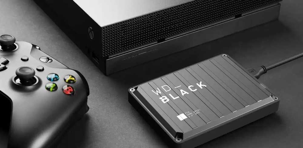 Western Digital Black P10 Game Drive WDBA3A0040B 2,5" 4TB USB3.2 külső winchester