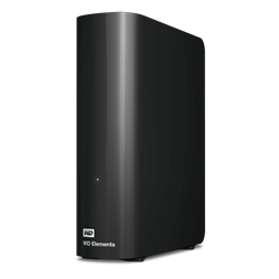 Western Digital Elements Desktop WDBWLG0100HBK 3,5" 10TB USB3.0 fekete külső winchester