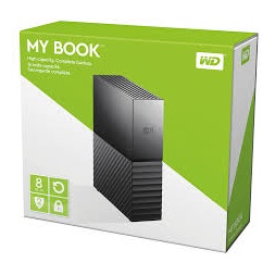 Western Digital MyBook Essential WDBBGB0080HBK 3,5" 8TB USB3.0 fekete külső winchester