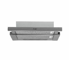 Whirlpool AKR 5390/1 IX inox, beépíthető, kihúzható, méret:59,9 cm, zajszint:65 dB, páraelszívó