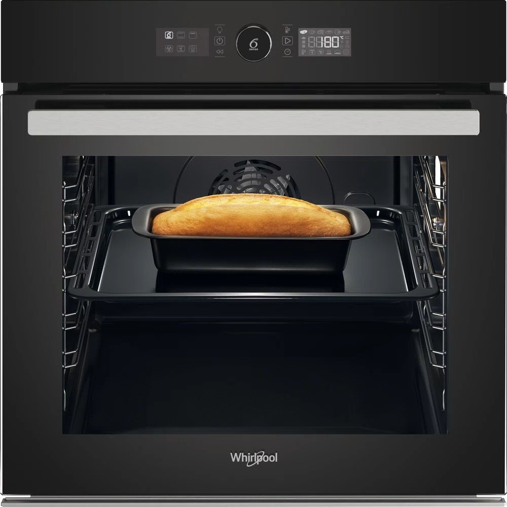 Whirlpool AKZ9 9480 NB fekete, beépíthető, sütőtér: 73L, grill, légkeverés, pirolitikus, sütő