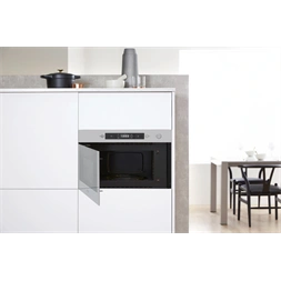 Whirlpool AMW 423 IX 1300W 22L inox beépíthető mikrohullámú sütő