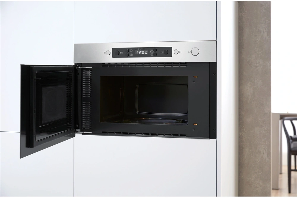 Whirlpool AMW 423 IX 1300W 22L inox beépíthető mikrohullámú sütő