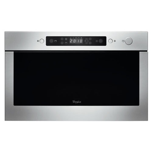 Whirlpool AMW 439/IX 750W 22L inox beépíthető mikrohullámú sütő