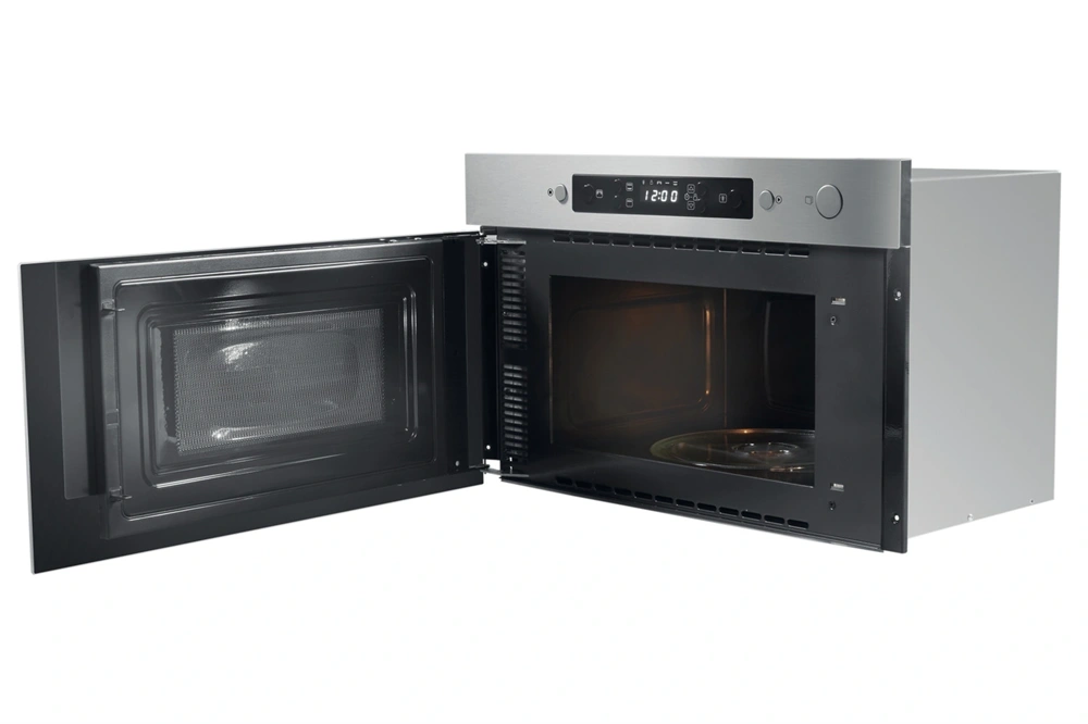 Whirlpool AMW 439/IX 750W 22L inox beépíthető mikrohullámú sütő