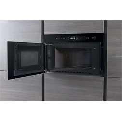 Whirlpool AMW 439/NB 750W 22L fekete beépíthető mikrohullámú sütő
