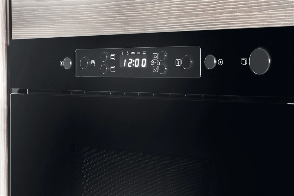 Whirlpool AMW 439/NB 750W 22L fekete beépíthető mikrohullámú sütő