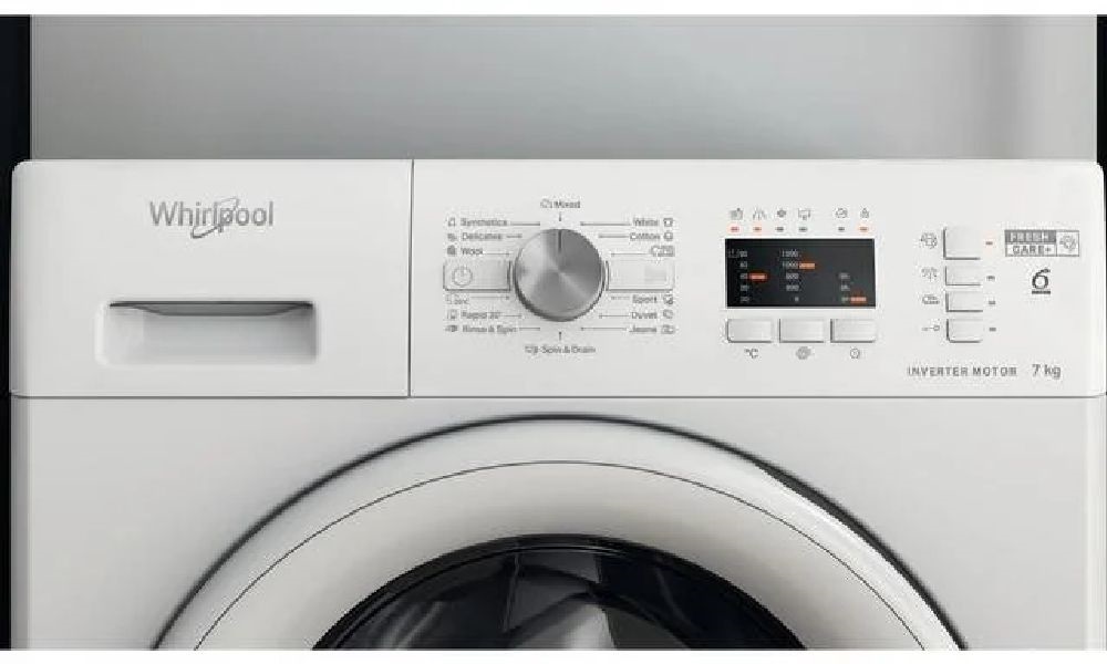 Whirlpool FFB 7259 WV EE fehér, elöltöltős, max.1200ford., 7 kg, mosógép (Újszerű)
