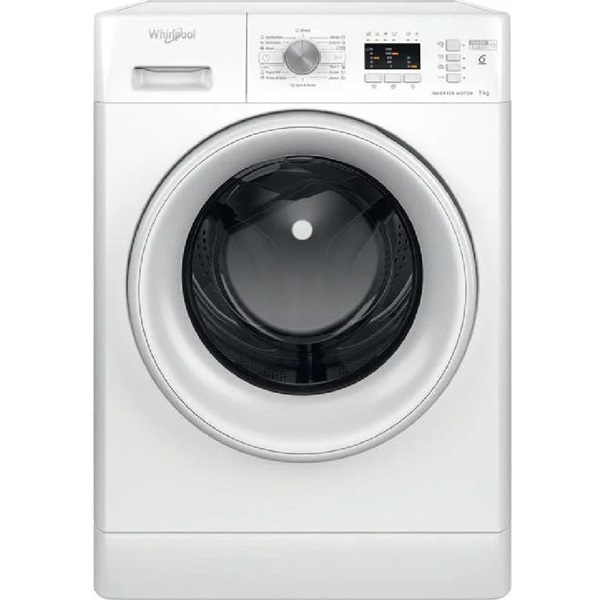 Whirlpool FFB 7259 WV EE fehér, elöltöltős, max.1200ford., 7 kg, mosógép (Újszerű)