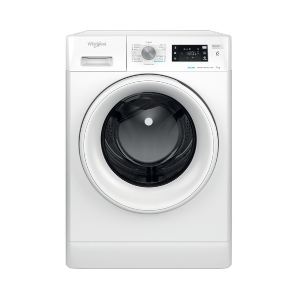 Whirlpool FFB 7259 WV EE fehér, elöltöltős, max.1200ford., 7 kg, mosógép (Újszerű)