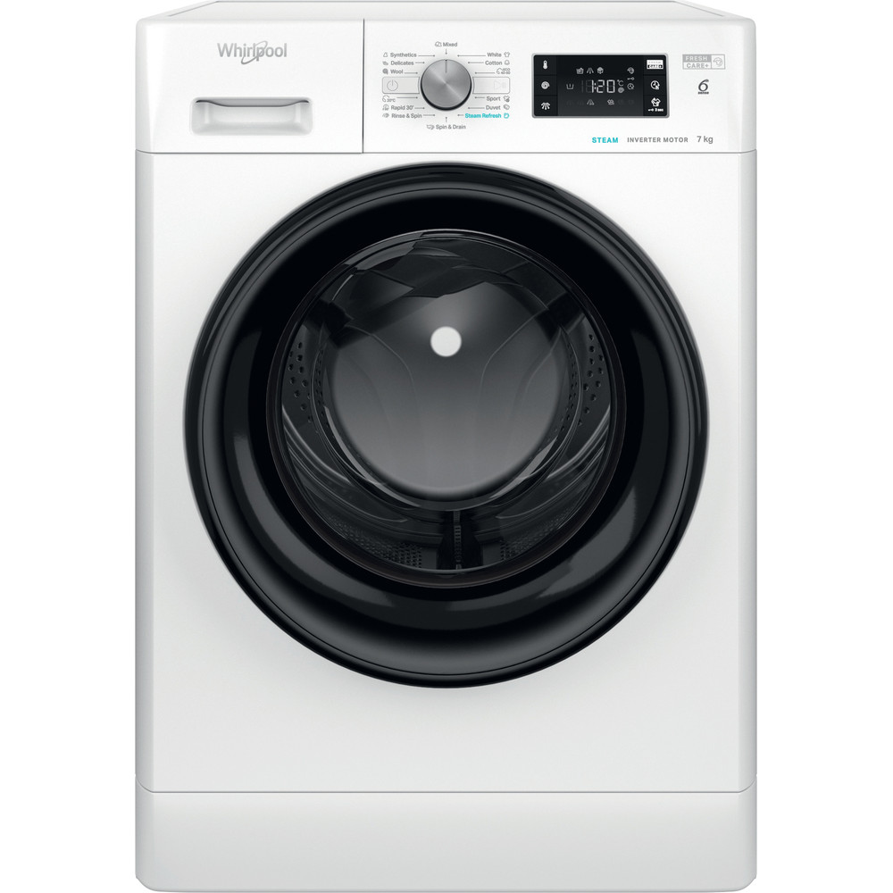 Whirlpool FFB 7458 BV EE fehér, elöltöltős, max.1400ford., 7 kg, mosógép