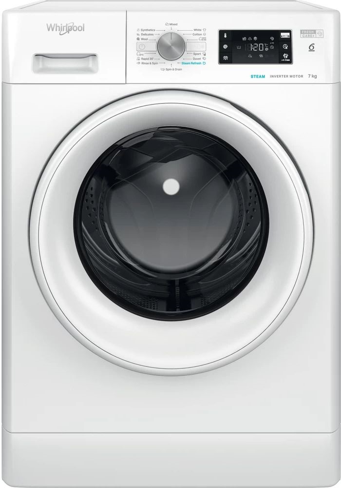 Whirlpool FFB 7459 WV EE fehér, elöltöltős, max.1400ford., 7 kg, mosógép