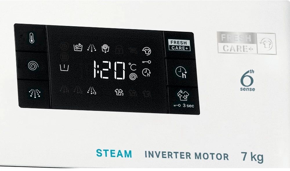 Whirlpool FFB 7459 WV EE fehér, elöltöltős, max.1400ford., 7 kg, mosógép