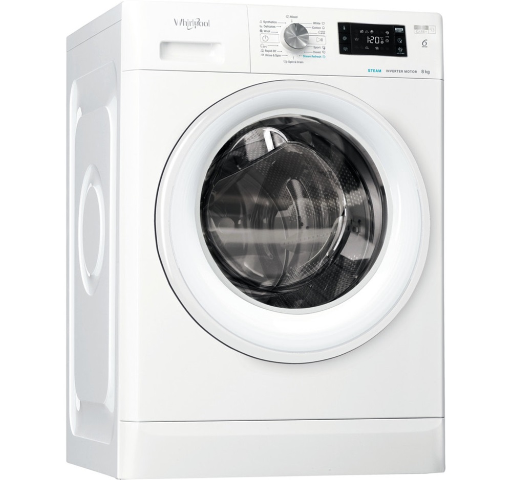 Whirlpool FFB 8258 WV EE fehér, elöltöltős, max.1200ford., 8 kg, mosógép