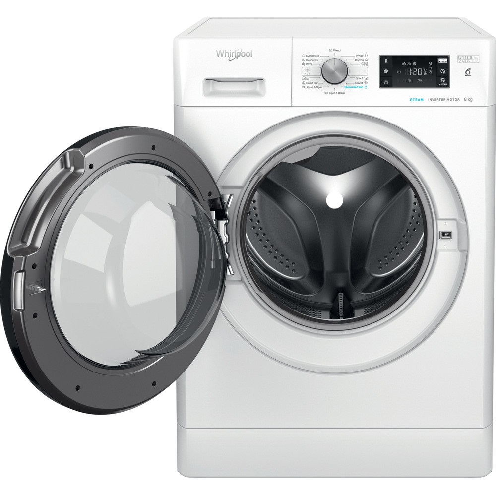 Whirlpool FFB 8458 BV EE fehér, elöltöltős, max.1400ford., 8 kg, mosógép