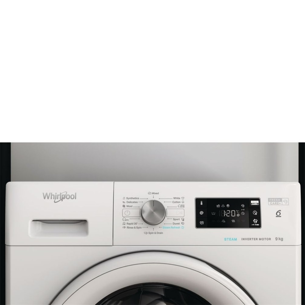 Whirlpool FFB 9448 WV EE fehér, elöltöltős, max.1400ford., 9 kg, mosógép