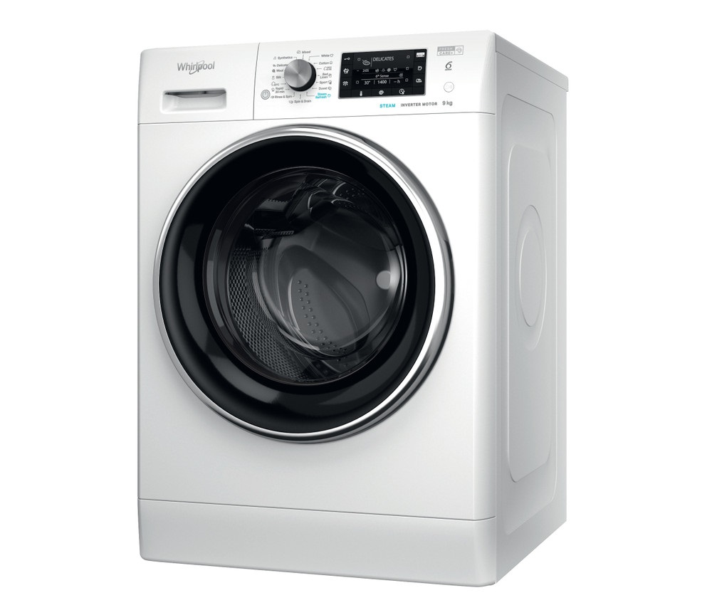 Whirlpool FFD 9458 BCV EE fehér, elöltöltős, max.1400ford., 9 kg, mosógép