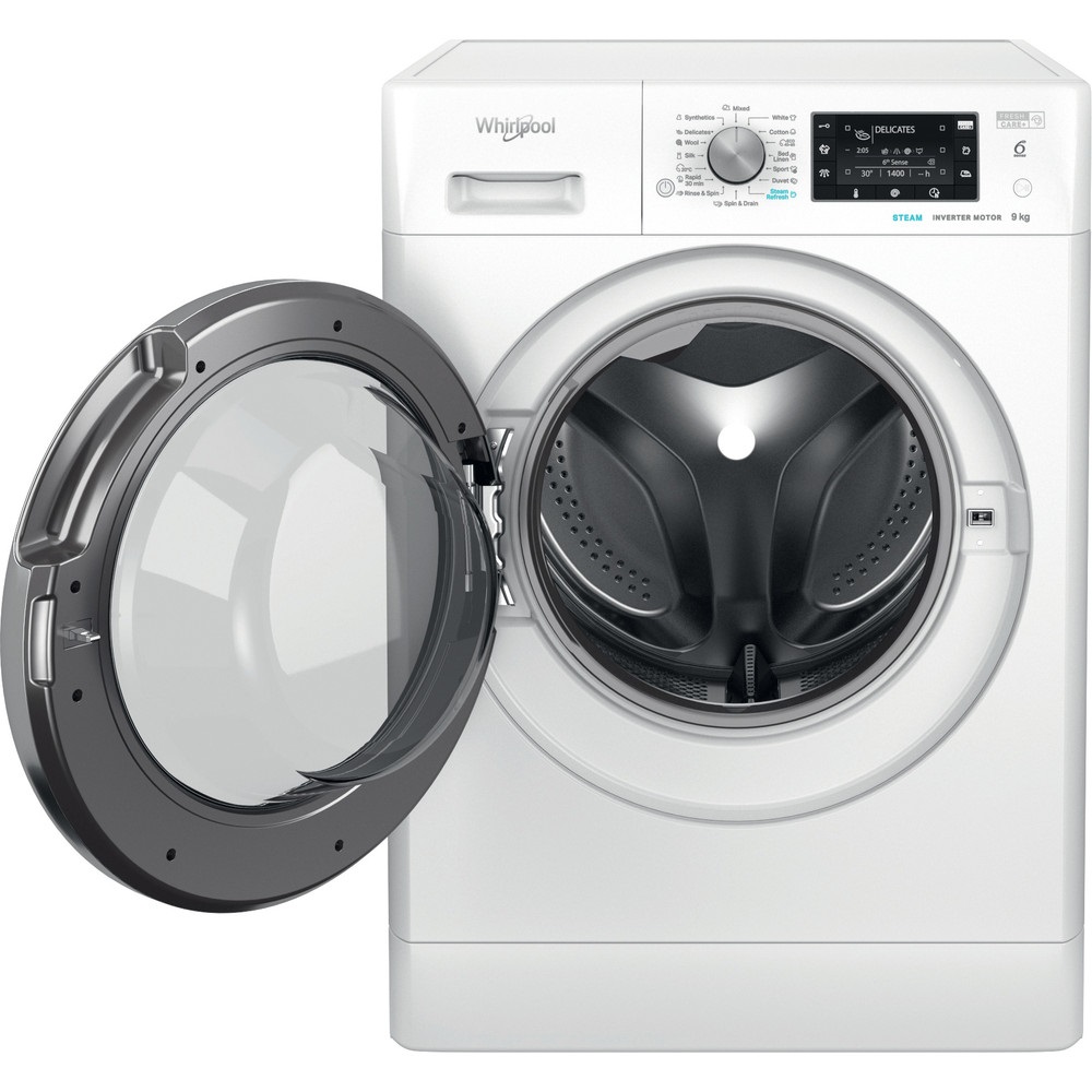 Whirlpool FFD 9458 BCV EE fehér, elöltöltős, max.1400ford., 9 kg, mosógép