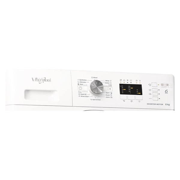 Whirlpool FFL 6238W EE 6 kg elöltöltős mosógép