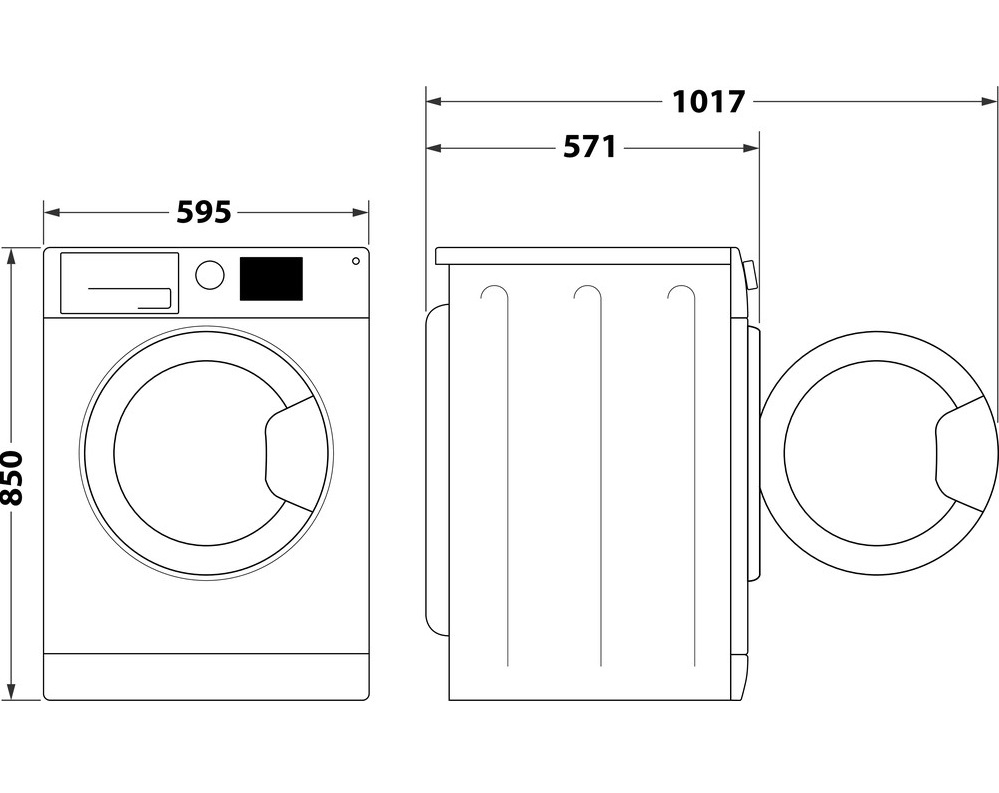 Whirlpool FFL 6238W EE fehér, elöltöltős, max.1200ford., 6 kg, mosógép