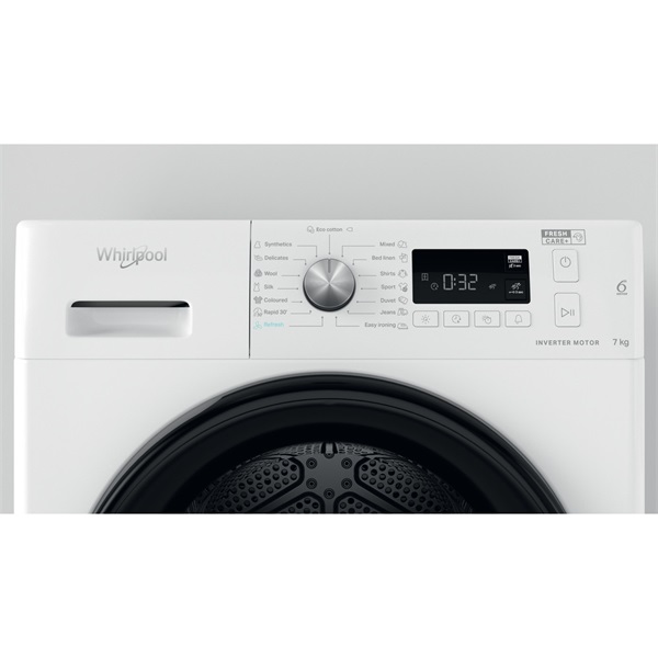 Whirlpool FFT M11 72B EE fehér, 7 kg, hőszivattyús, szárítógép (Újszerű)