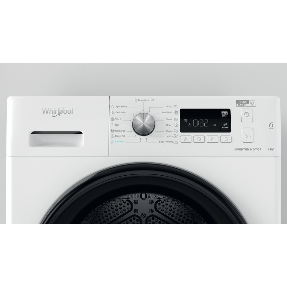 Whirlpool FFT M11 72B EE fehér, 7 kg, hőszivattyús, szárítógép (Újszerű)
