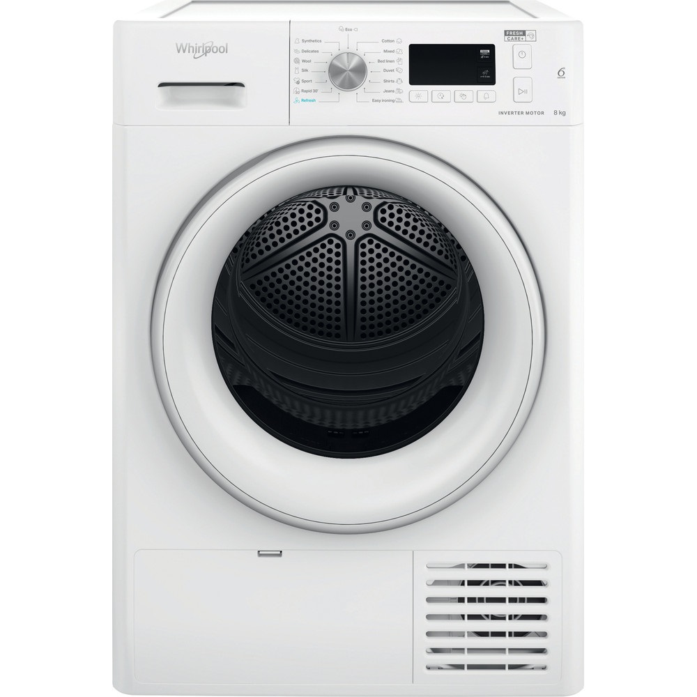 Whirlpool FFT M11 8X3 EE fehér, 8 kg, hőszivattyús, szárítógép (Újszerű)