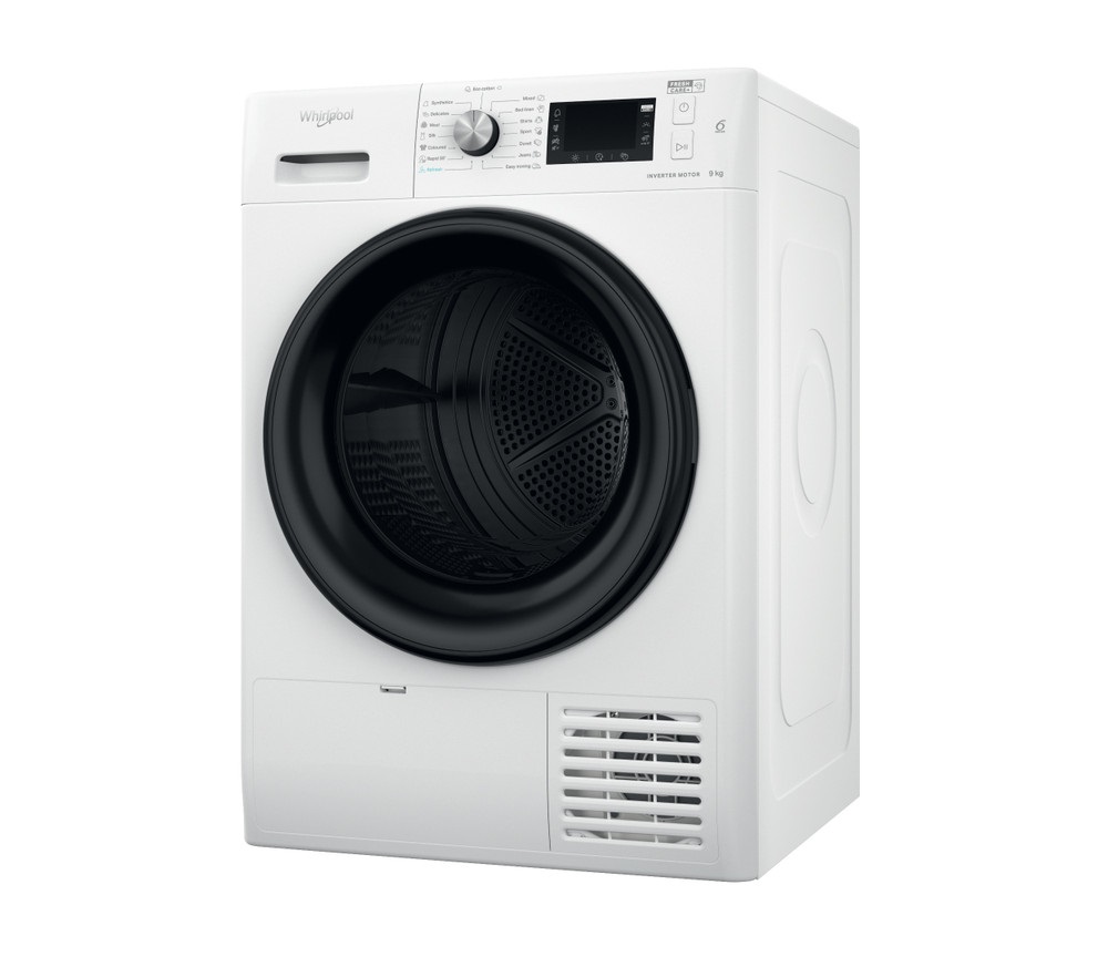 Whirlpool FFT M22 9X2B EE fehér, 9 kg, hőszivattyús, szárítógép