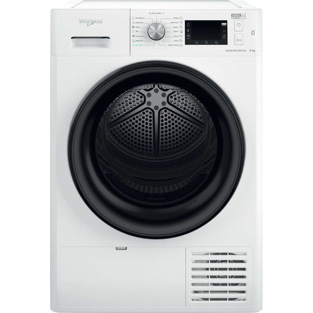 Whirlpool FFT M22 9X2B EE fehér, 9 kg, hőszivattyús, szárítógép