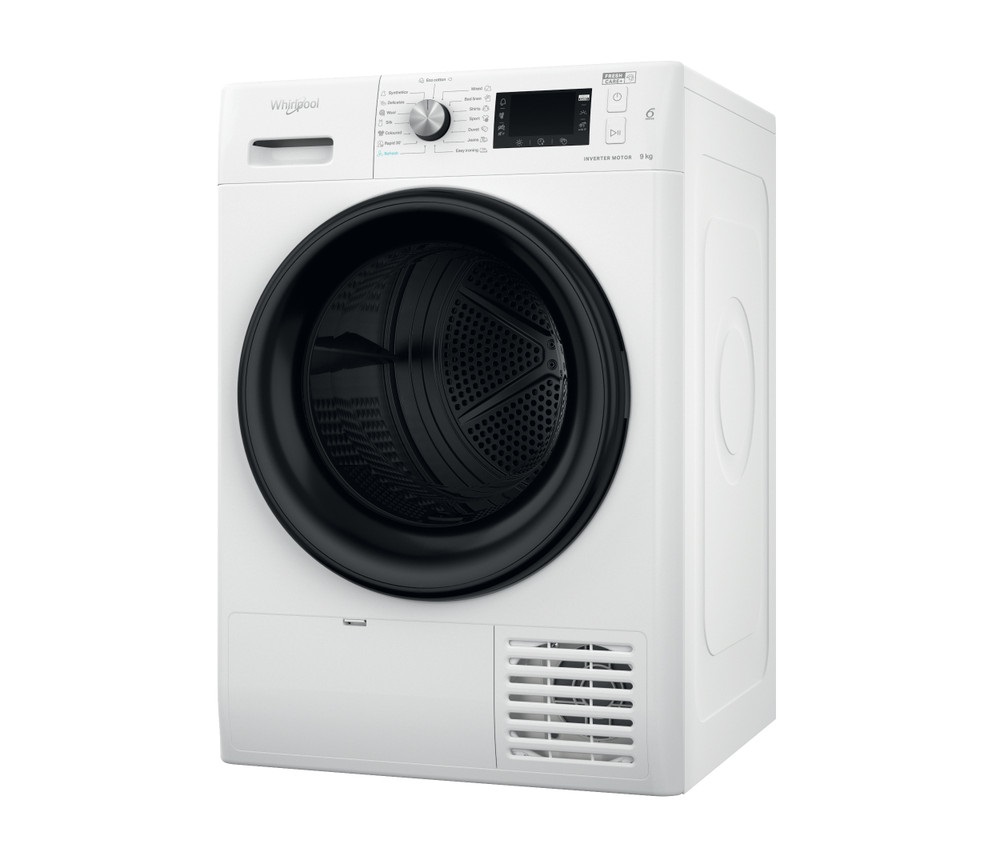 Whirlpool FFT M22 9X3B EE fehér, 9 kg, hőszivattyús, szárítógép