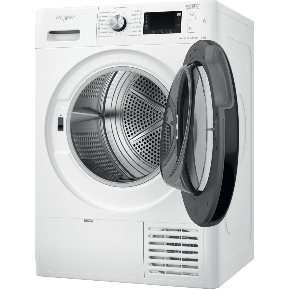 Whirlpool FFT M22 9X3B EE fehér, 9 kg, hőszivattyús, szárítógép