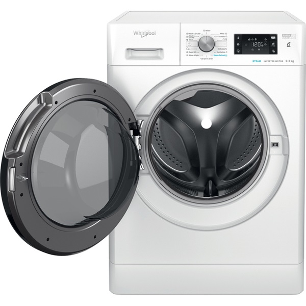 Whirlpool FFWDB 976258 BV EE 9 kg elöltöltős mosó-szárítógép