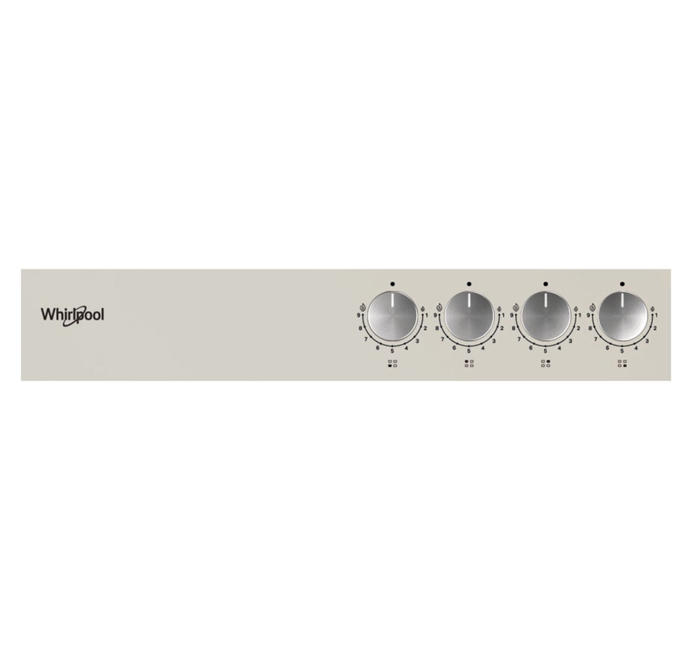 Whirlpool GOFL 629/S ezüst,beépíthető, gáz, főzőzóna: 4, beépíthető méret: 56cm, főzőlap