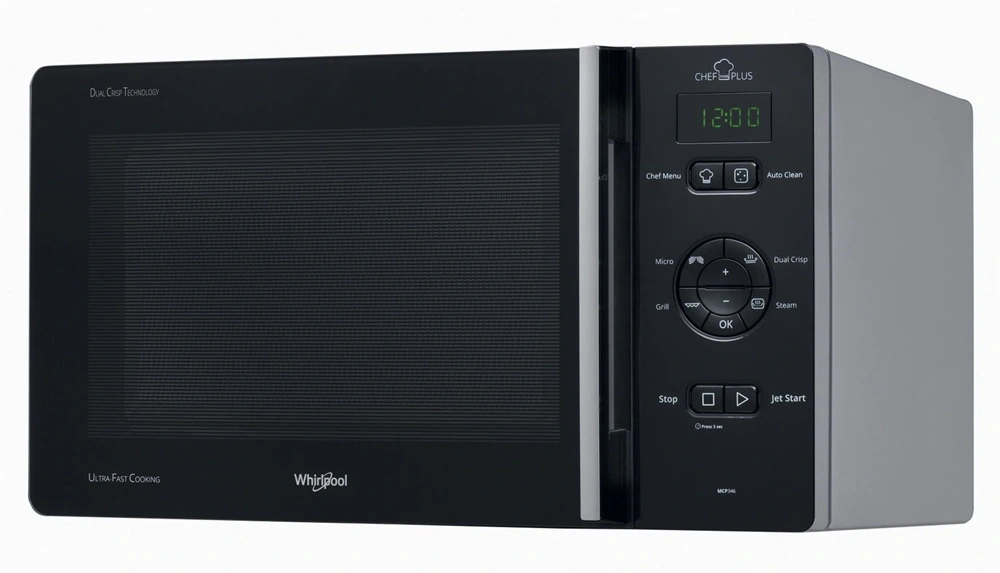 Whirlpool MCP 346 SL 800W 25L ezüst mikrohullámú sütő