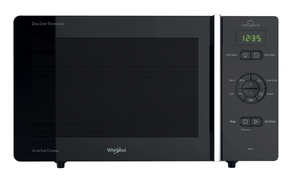 Whirlpool MCP 346 SL 800W 25L ezüst mikrohullámú sütő