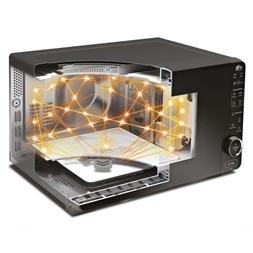 Whirlpool MWF 420 BL 800W 25L fekete mikrohullámú sütő