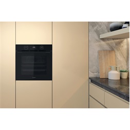 Whirlpool OMK58HU1B beépíthető fekete sütő