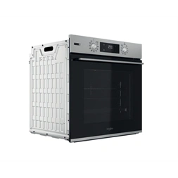 Whirlpool OMSK58RU1SX inox, beépíthető, sütőtér: 71L, grill, pirolitikus, sütő (Újszerű)