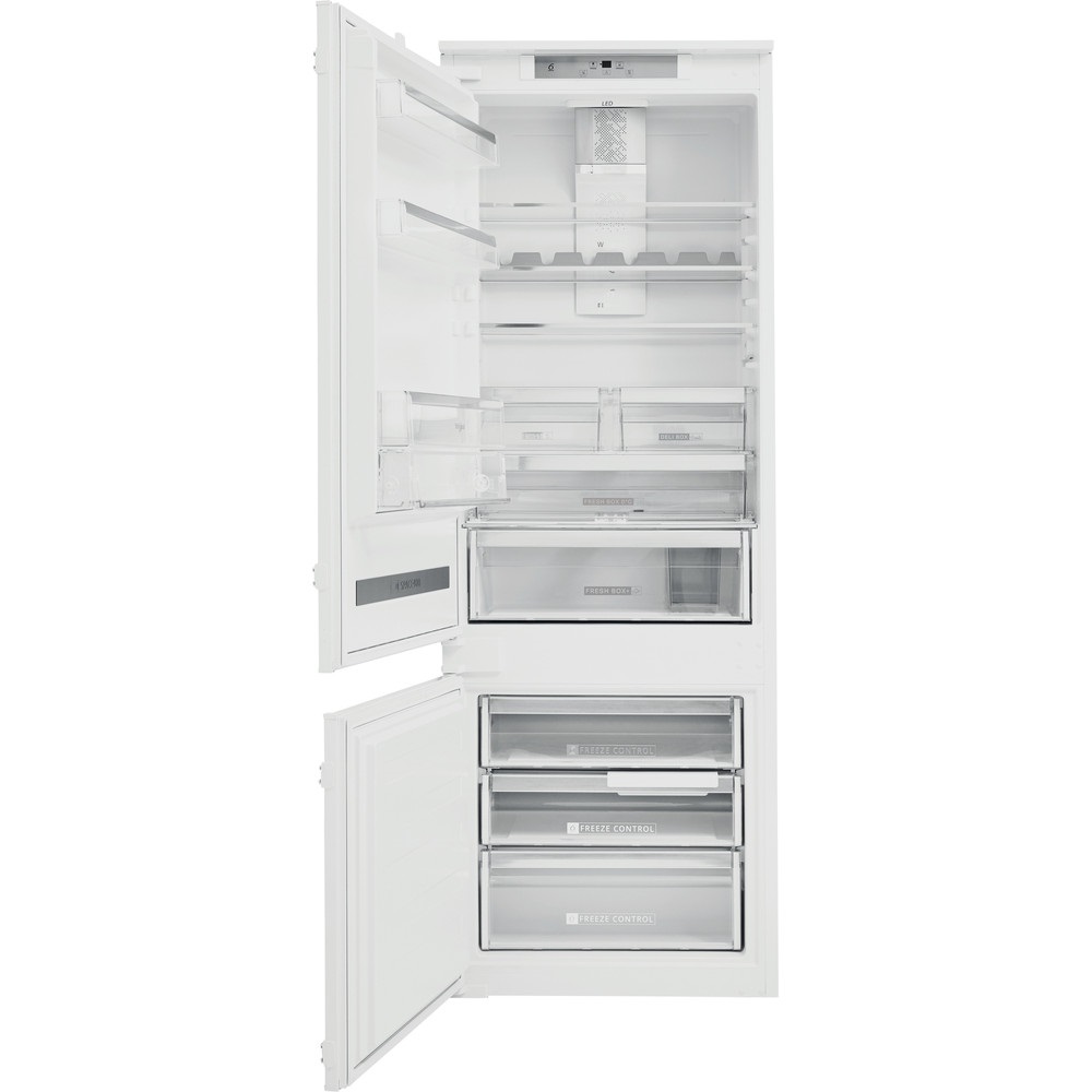 Whirlpool SP40 802 EU 2 fehér, alulfagyasztós, beépíthető, Hűtő:400L, Fagyasztó:101L, hűtőszekrény