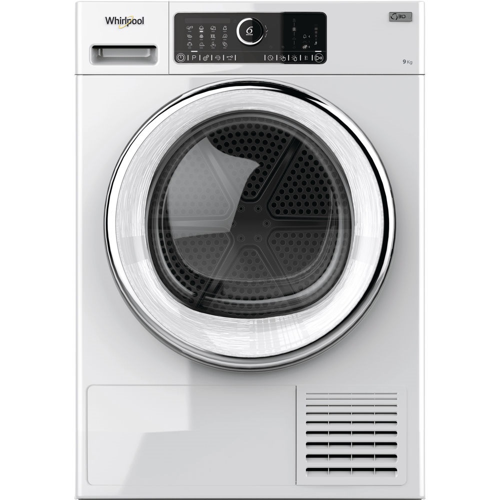 Whirlpool ST U 92X EU fehér, 9 kg, hőszivattyús, szárítógép