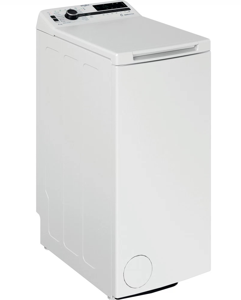 Whirlpool TDLRB 7222BS EU/N fehér, felültöltős, max.1200ford., 7 kg, mosógép