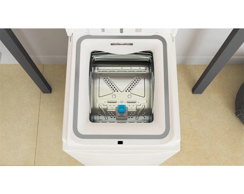 Whirlpool TDLRB 7222BS EU/N fehér, felültöltős, max.1200ford., 7 kg, mosógép