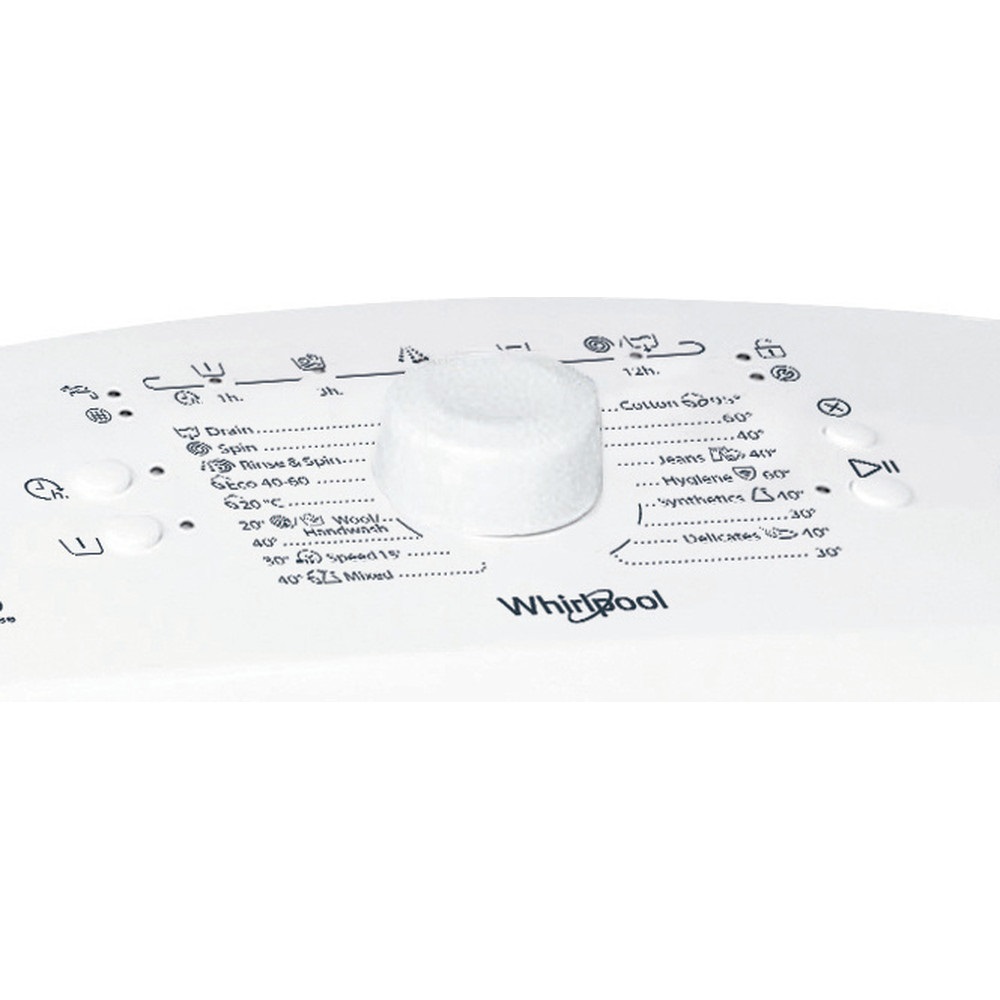 Whirlpool TDLR 6230L EU/N fehér, felültöltős, max.1200ford., 6 kg, mosógép